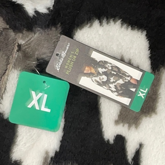 SOLD on eBay!! Eddie Bauer Women's Ultra Soft Plush Sleeve Pullover Size: XL - Picture 7 of 10